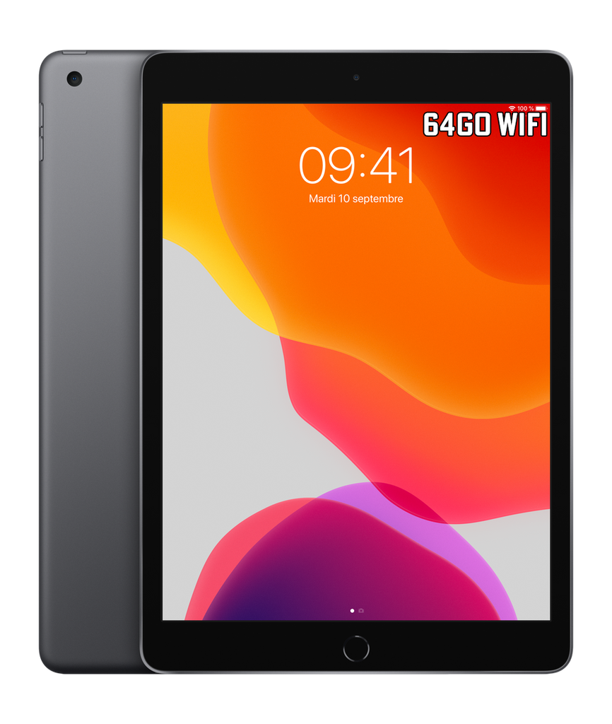 Apple iPad 10.2 (9th Gen) 64Go Model A2602 Gris | BAGHDAD